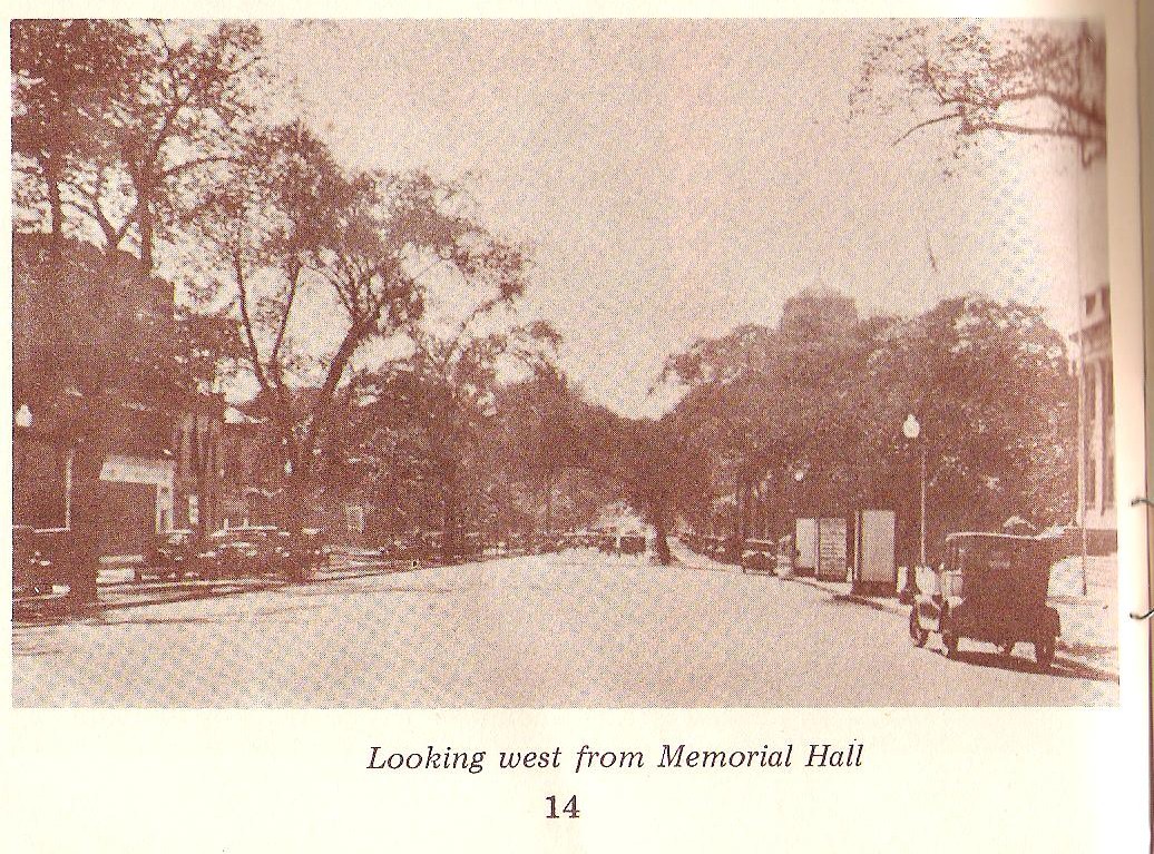 Credit: Memorial Hall: Biography of a Building by Evelyn M. Graham and Myron T. Seifert (1973)